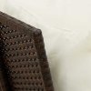 Sofa ogrodowa z poduszkami Brązowy polirattan