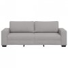 Sofa 3-osobowa, szara chmurowy, 180 cm, tkaniną