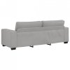 Sofa 3-osobowa, szara chmurowy, 180 cm, tkaniną