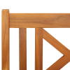 Ławka ogrodowa 150x56x90 cm z solidnego drewna akacjowego