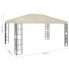Altana 3x4 m, kremowa