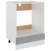 Szafka na piekarnik, szarość betonu 60x46x81,5 cm