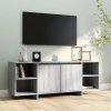 Szafka pod TV, szary dąb sonoma, 130x35x50 cm