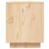 Szafka pod telewizor, 110,5x35x44 cm, lite drewno sosnowe