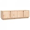 Szafka pod telewizor, 140x40x40 cm, lite drewno sosnowe