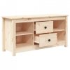 Szafka pod telewizor, 103x36,5x52 cm, lite drewno sosnowe