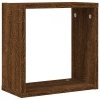 Półki ścienne Cube 6 szt. Brązowy dąb 30x15x30 cm