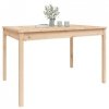 Stolik ogrodowy, 121x82,5x76 cm, lite drewno sosnowe