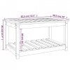 Stolik ogrodowy, 82,5x50,5x45 cm, lite drewno sosnowe
