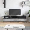 Szafka pod TV, szarość betonu, 150x30x44,5 cm