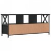 Szafka pod telewizor, czarna, 102x33x45 cm