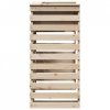 Stolik barowy do ogrodu, 113,5x50x103 cm, lite drewno sosnowe