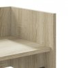 Półka ścienna, dąb sonoma, 100x35x30,5 cm