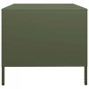 Stolik kawowy oliwkowy 68,5x50x43,5 cm stal walcowana na zimno