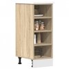 Dolna szafka Sonoma Oak 30x44,5x81,5 cm Drewno klejone