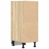 Dolna szafka Sonoma Oak 30x44,5x81,5 cm Drewno klejone
