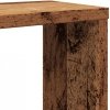 Półki ścienne kostki, 2 szt., stare drewno, 60x15x23 cm