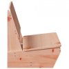 Krzesła ogrodowe 2 szt. 60x64x70,5 cm Drewno lite Douglas