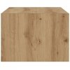 Szafka pod TV z oświetleniem LED, dąb artisan, 75x35,5x25 cm