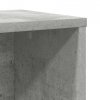 Regał, szarość betonu, 60x24x76,5 cm, materiał drewnopochodny