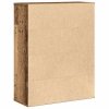 Regał, stare drewno, 60x24x76,5 cm, materiał drewnopochodny