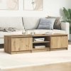 Szafka RTV Artisan Oak 140x40x36 cm Drewno klejone