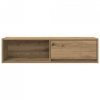 Szafki RTV 2 szt. Dąb Artisan 100x31x25,5 cm Drewno klejone