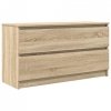 Szafka RTV Sonoma Oak 100x35x54 cm Drewno klejone