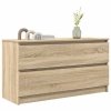 Szafka RTV Sonoma Oak 100x35x54 cm Drewno klejone