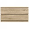 Szafka RTV Sonoma Oak 100x35x54 cm Drewno klejone