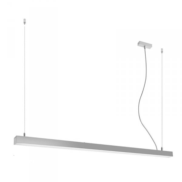 Lampa wisząca PINNE 150 szara 4000K