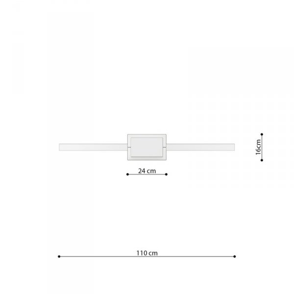 Lampa wisząca RIO 110 złota LED 4000K