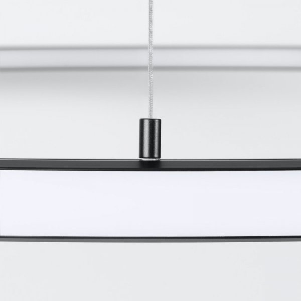 Żyrandol RISA 120 czarny LED 3000K