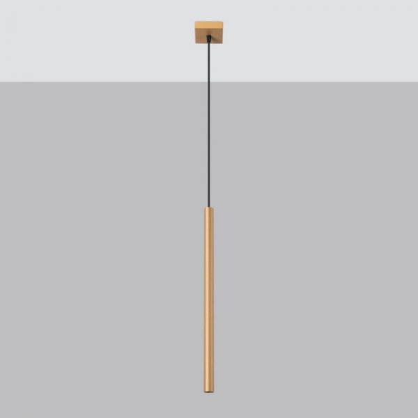 Lampa wisząca PASTELO 1 złota