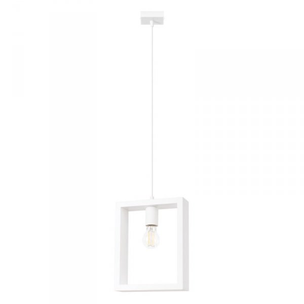 Lampa wisząca ARIES biała