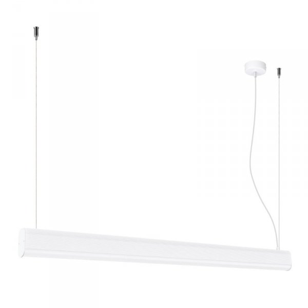 Lampa wisząca FARGE biała LED 3000K