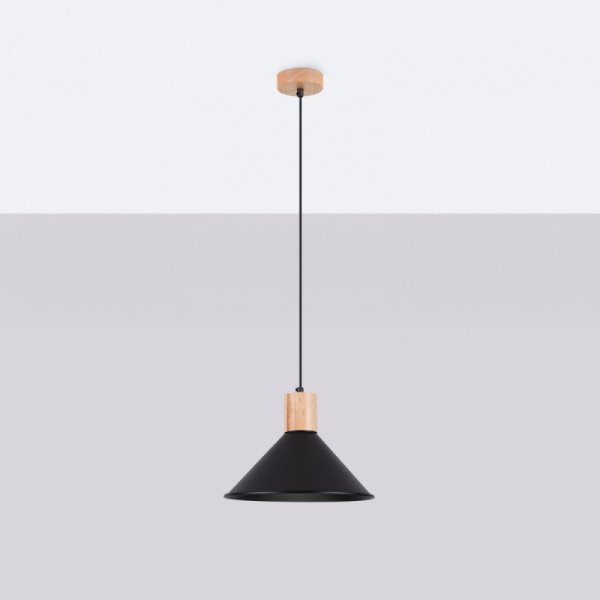 Lampa wisząca JAGA czarna