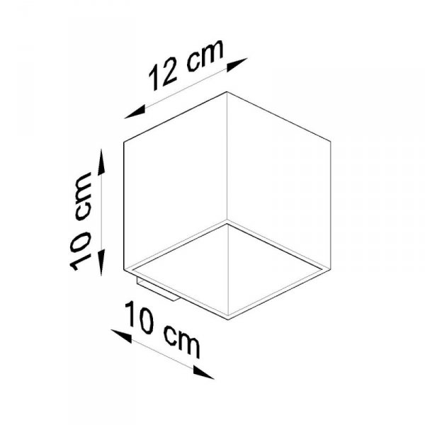 Kinkiet QUAD 1 antracyt
