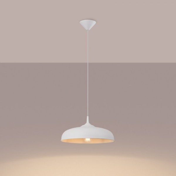 Lampa wisząca GINA biała