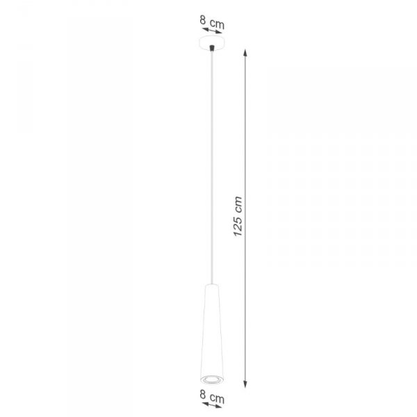 Lampa wisząca ELECTRA beton