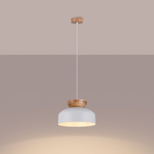 Lampa wisząca MARION biała
