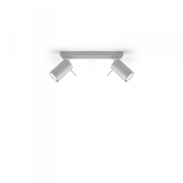 Plafon RING 2 szary