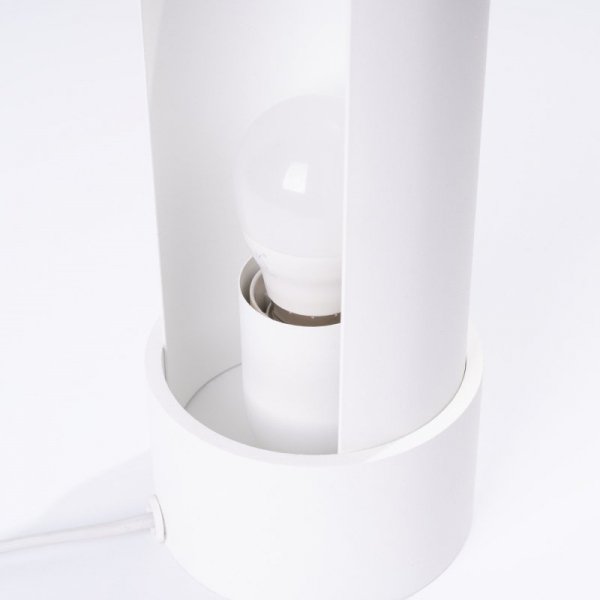 Lampa biurkowa FLASH biała
