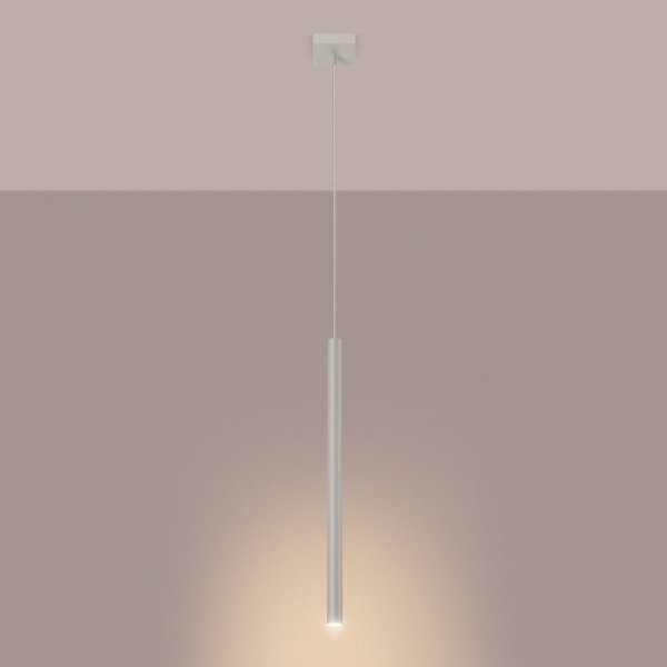 Lampa wisząca PASTELO 1 beżowa