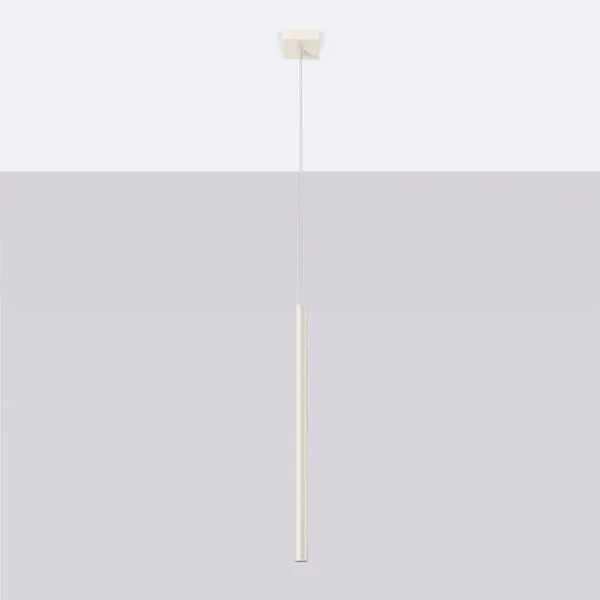 Lampa wisząca PASTELO 1 beżowa