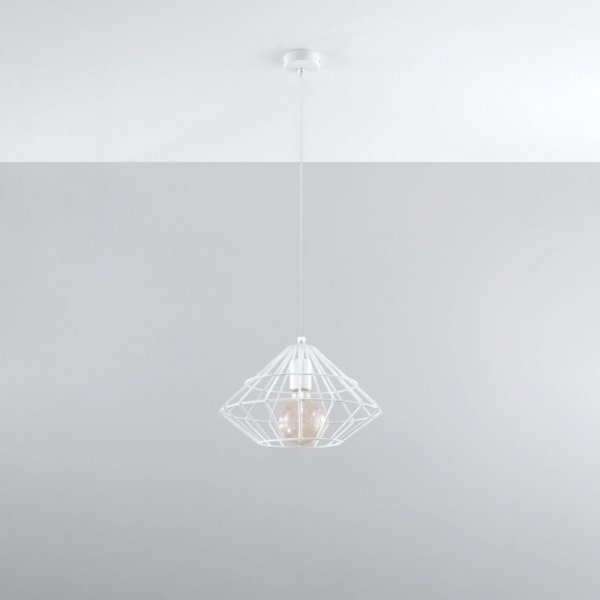 Lampa wisząca UMBERTO biała