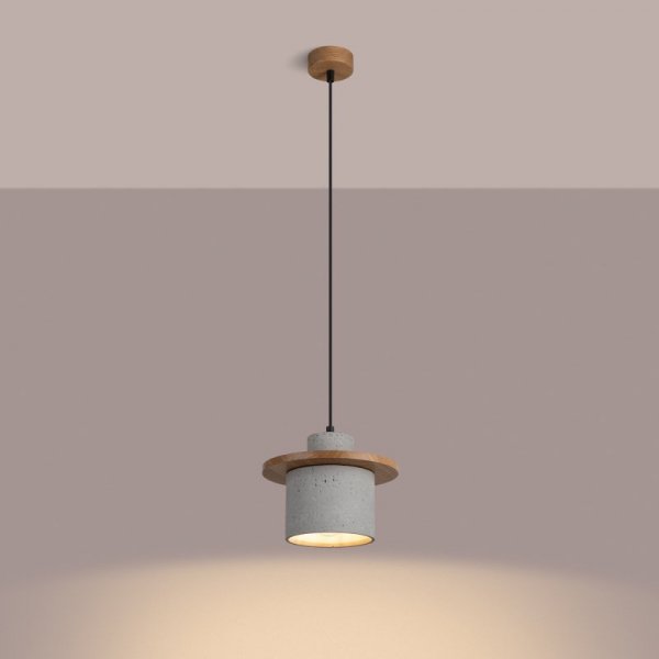 Lampa wisząca MAB beton
