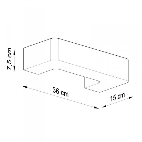 Kinkiet ceramiczny MAGNET