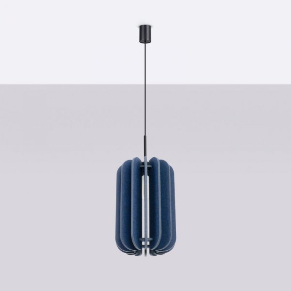Lampa wisząca MULA 27 granatowa