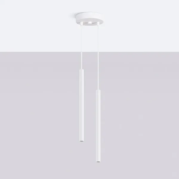 Lampa wisząca ARCHE 2P biała
